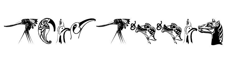 CelticOrnamBats  Free Fonts Download