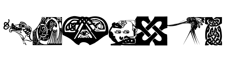 CelticOrnamBats  Free Fonts Download
