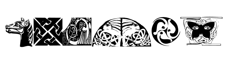 CelticOrnamBats  Free Fonts Download