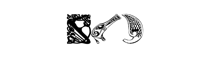 CelticOrnamBats  Free Fonts Download