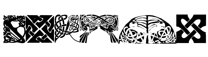 CelticOrnamBats  Free Fonts Download