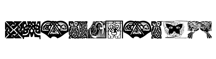 CelticOrnamBats  Free Fonts Download
