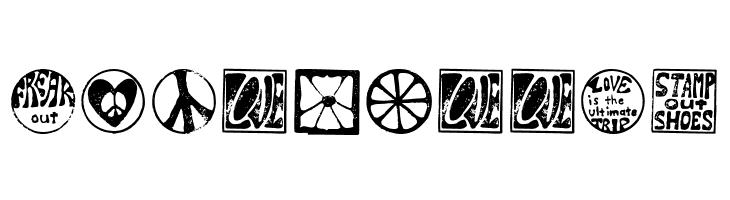 Hippy Stamp  Free Fonts Download