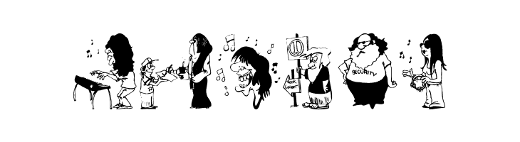 RockNRollTime  Free Fonts Download