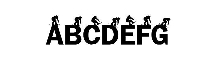 KR Snowboarder  Free Fonts Download