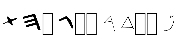 Paleo-Hebrew NormalA  Free Fonts Download