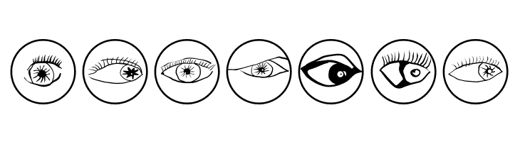 EyeEyeOnBlack  Free Fonts Download