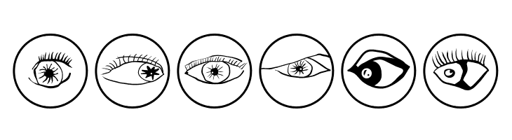 EyeEyeOnBlack  Free Fonts Download