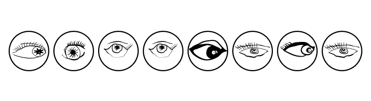 EyeEyeOnBlack  Free Fonts Download