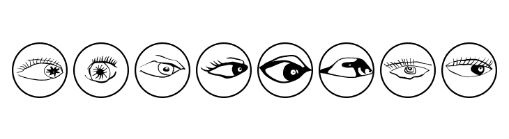 EyeEyeOnBlack  Free Fonts Download