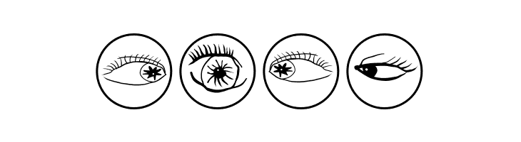 EyeEyeOnBlack  Free Fonts Download