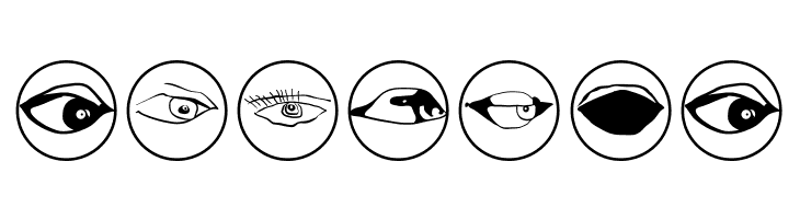 EyeEyeOnBlack  Free Fonts Download