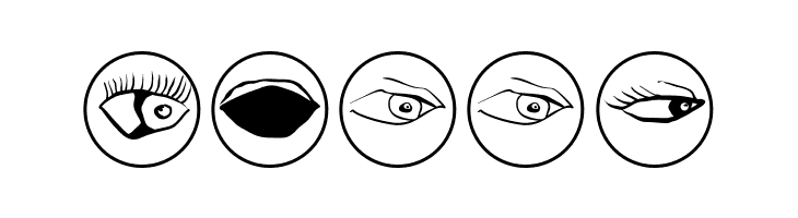 EyeEyeOnBlack  Free Fonts Download