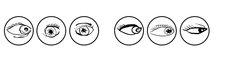 EyeEyeOnBlack  Free Fonts Download