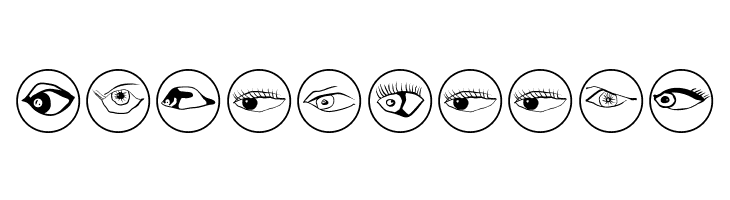 EyeEyeOnBlack  Free Fonts Download