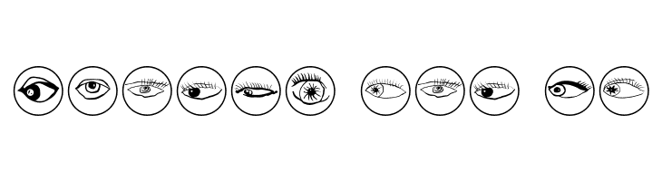 EyeEyeOnBlack  Free Fonts Download