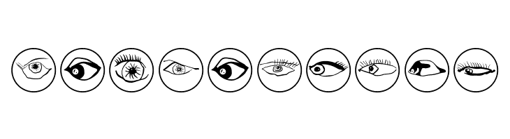 EyeEyeOnBlack  Free Fonts Download