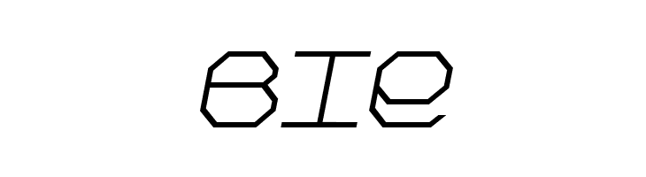 Kimono Geo Italic  Free Fonts Download