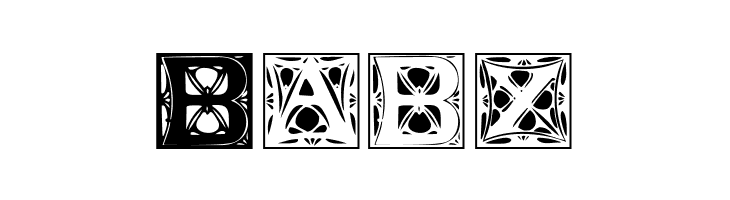 JugendstilCaps  Free Fonts Download