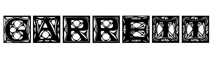 JugendstilCaps  Free Fonts Download