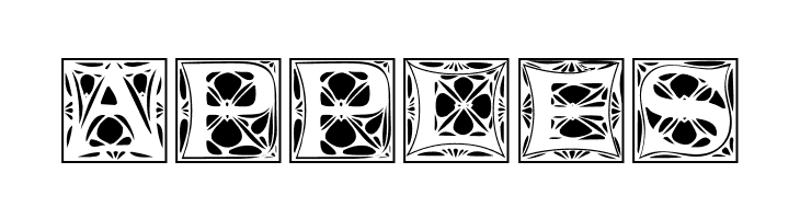 JugendstilCaps  Free Fonts Download