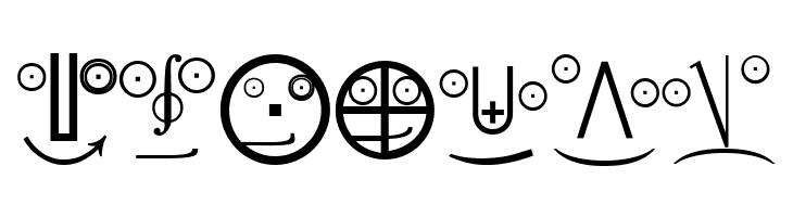 MathEmoticonsOne  Free Fonts Download