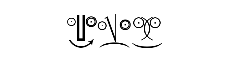MathEmoticonsOne  Free Fonts Download