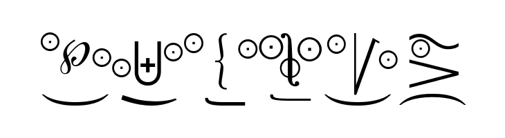 MathEmoticonsOne  Free Fonts Download