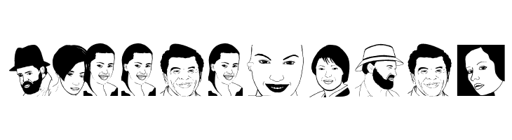 CuteFaces  Free Fonts Download