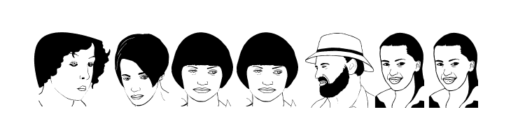 CuteFaces  Free Fonts Download