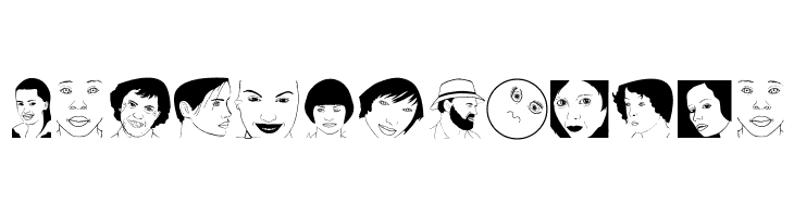 CuteFaces  Free Fonts Download