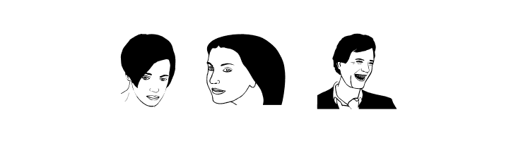 CuteFaces  Free Fonts Download