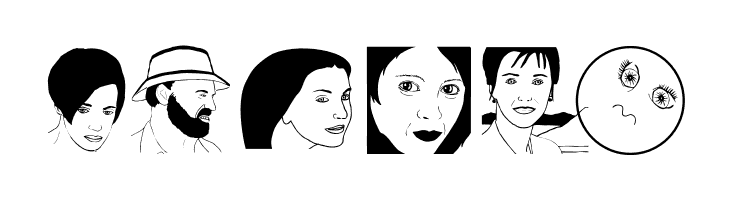 CuteFaces  Free Fonts Download