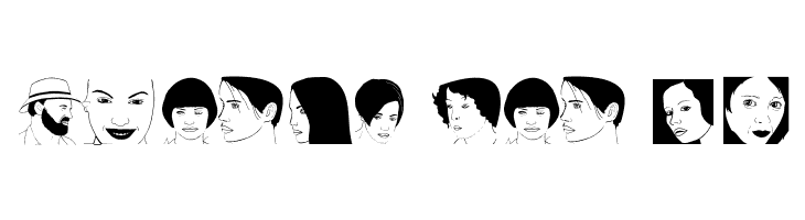 CuteFaces  Free Fonts Download