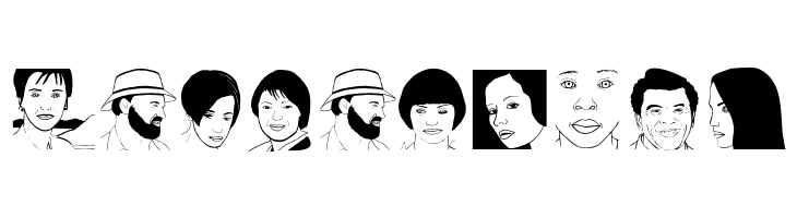 CuteFaces  Free Fonts Download