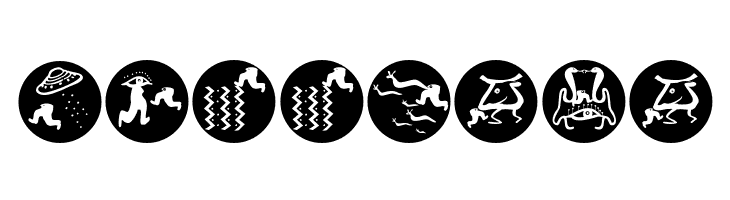 FabCreaturesInverted  Free Fonts Download