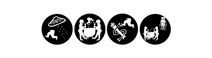 FabCreaturesInverted  Free Fonts Download