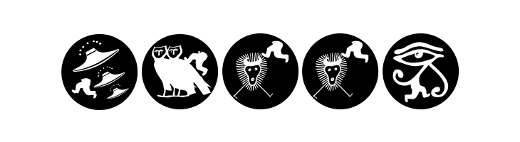 FabCreaturesInverted  Free Fonts Download