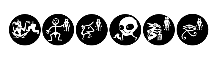 FabCreaturesInverted  Free Fonts Download