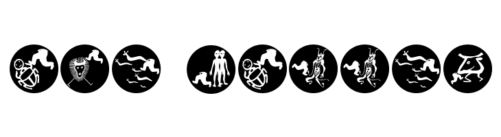 FabCreaturesInverted  Free Fonts Download