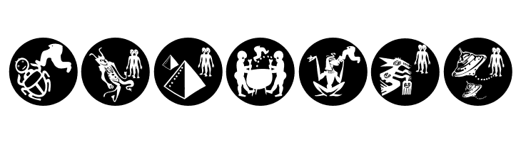 FabCreaturesInverted  Free Fonts Download