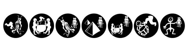 FabCreaturesInverted  Free Fonts Download