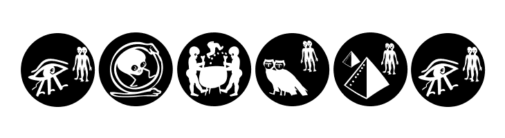 FabCreaturesInverted  Free Fonts Download