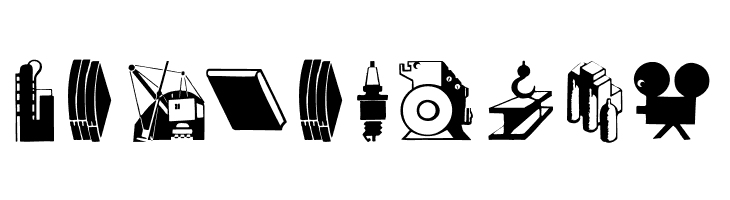 IndustrialBats  Free Fonts Download