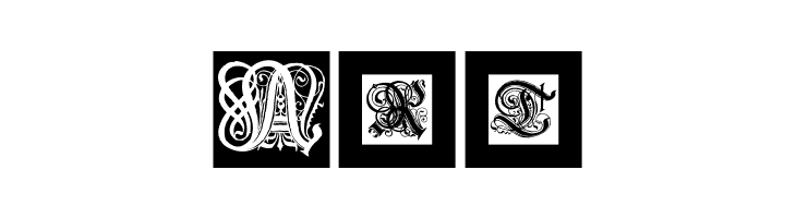 FrakturInitials07  Free Fonts Download