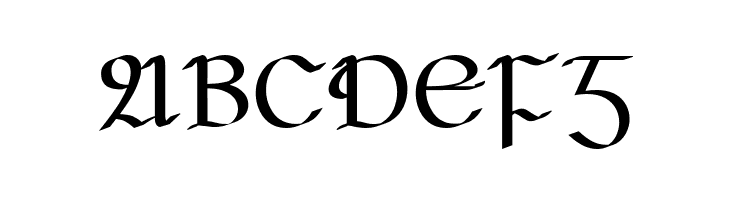 Seanchl&oacute;  Free Fonts Download