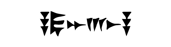 Ugarit!"  Free Fonts Download