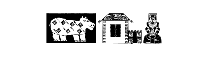 AfricaArtTwo  Free Fonts Download