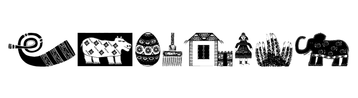 AfricaArtTwo  Free Fonts Download