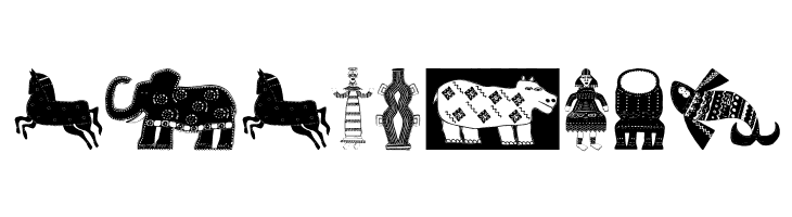 AfricaArtTwo  Free Fonts Download